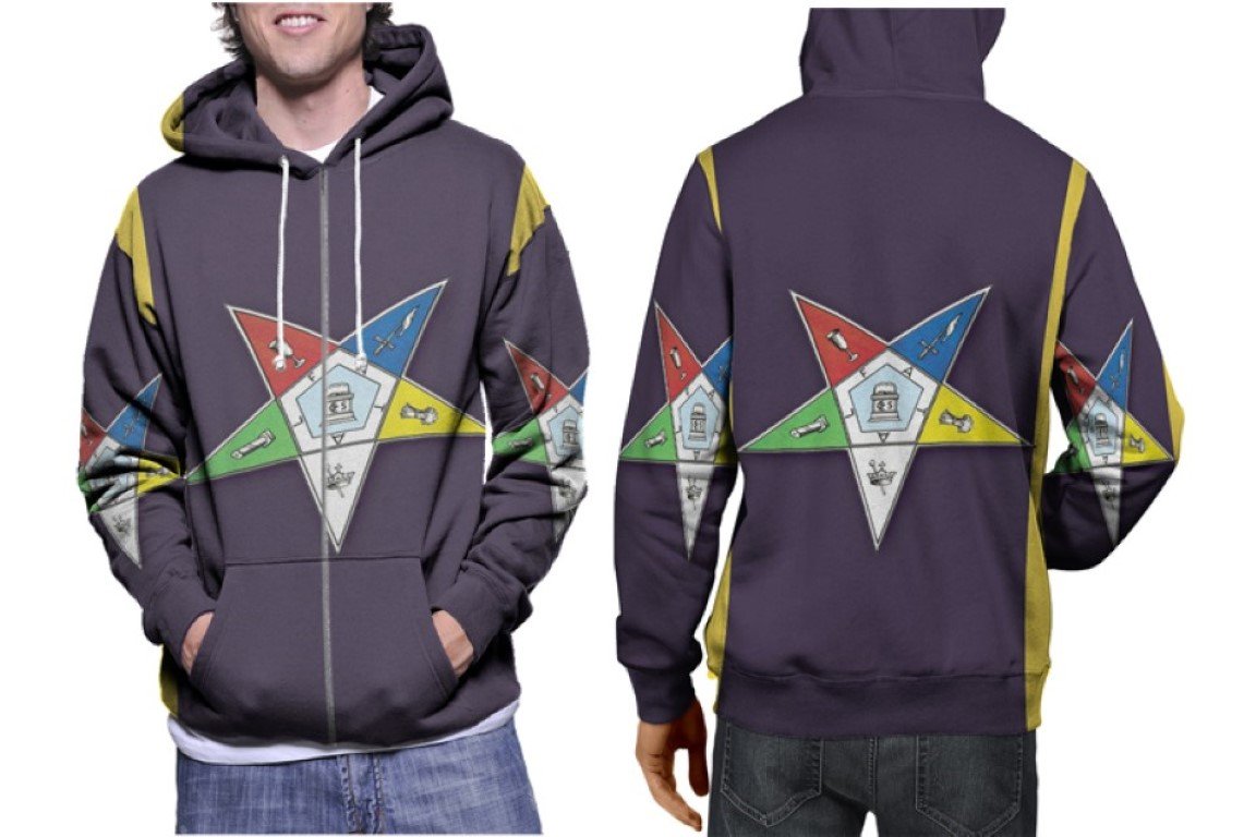 Masonic of The Eastern Star - Premium 3D Hoodie | Soft Pullover | Unisex S-3XL