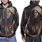 Michonne Walking Dead - Premium 3D Hoodie | Soft Pullover | Unisex S-3XL