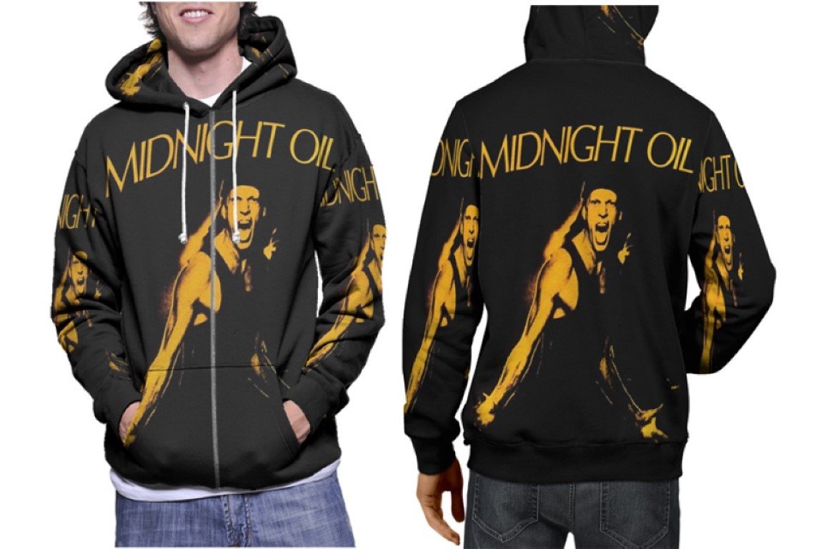 Midnight Oil - Premium 3D Hoodie | Soft Pullover | Unisex S-3XL
