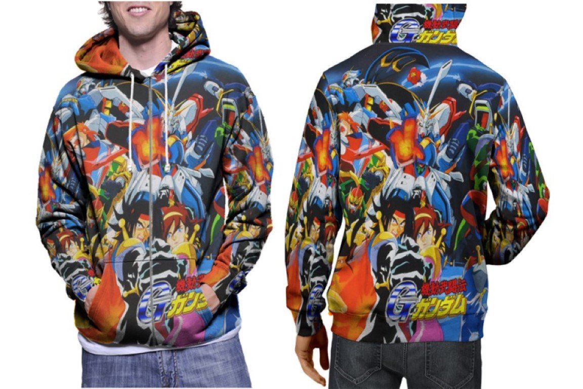 Mobile Fighter G Gundam - Premium 3D Hoodie | Soft Pullover | Unisex S-3XL