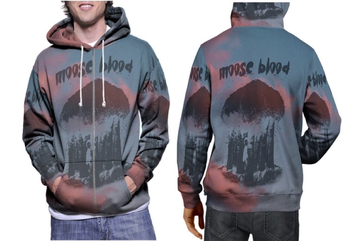 Moose Blood Emo Band Hoodie // UK Rock Music Pullover