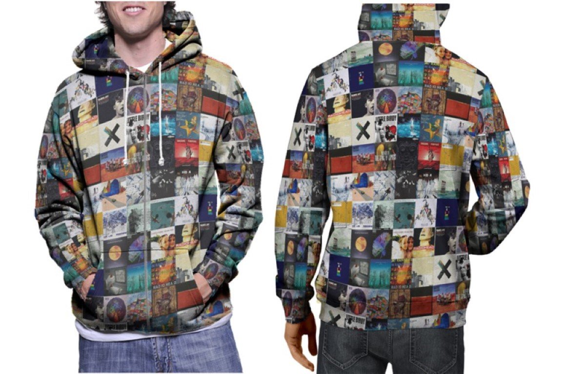 Muse Drones Album Hoodie // Rock Band Music Pullover