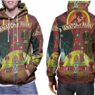 New Anatomy Park Rick Hoodie // Cartoon Graphic Pullover