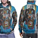 New York Graffiti Basquiat Hoodie // Street Art Pullover