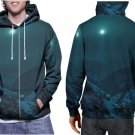 Night Snow Mountain Hoodie // Nature Landscape Pullover