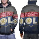 Olympique Lyonnais Hoodie // Lyon Soccer Club Pullover
