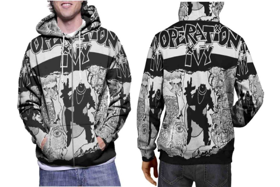 Operation Ivy Ska Hoodie // Punk Rock Band Pullover