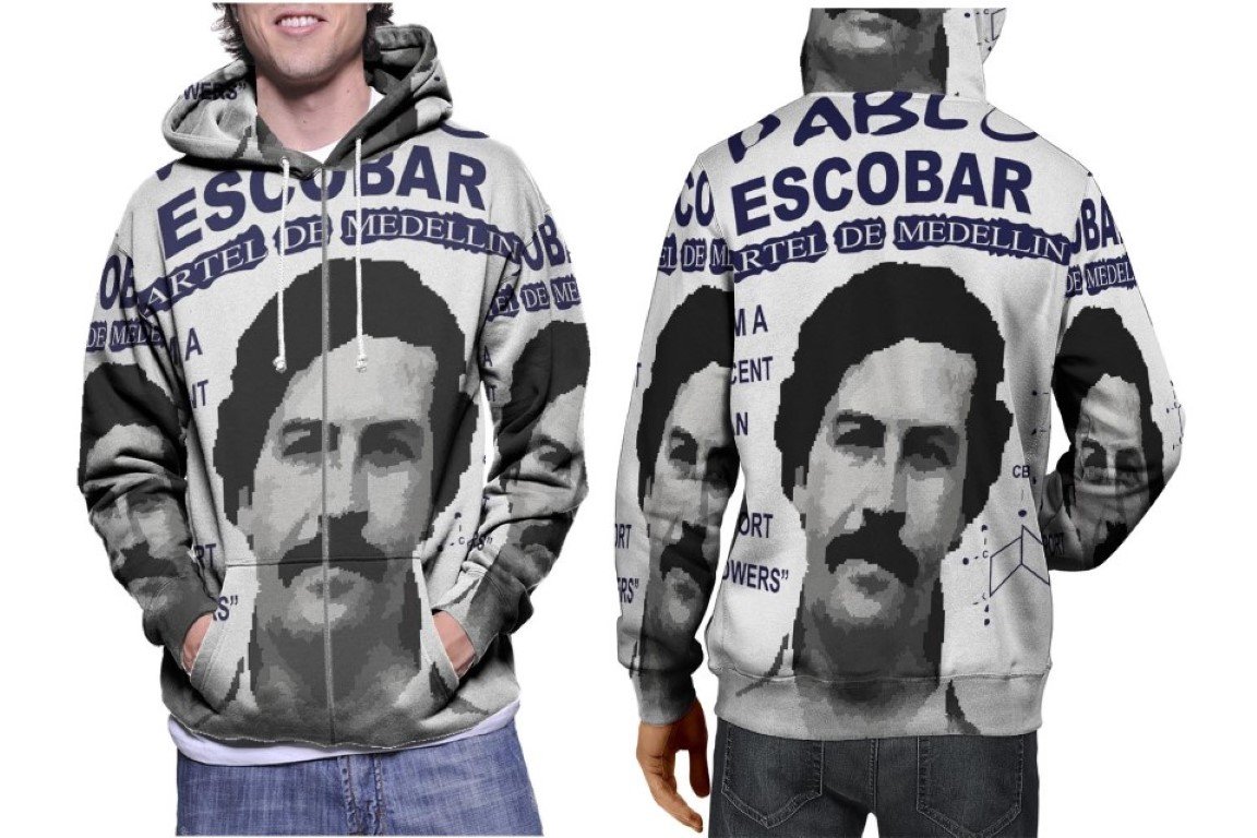 Pablo Escobar Narcos Hoodie // El Patron Pullover