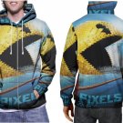 Pacman Pixels Retro Game Hoodie // Arcade Classic Pullover