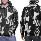 Pop Art Macho Graphic Hoodie // Colorful Comic Pullover