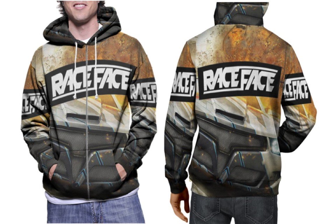 Race Face Cycling Hoodie // Mountain Bike Pullover