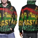 Reggae Soul Journey Hoodie // Rasta Music Pullover