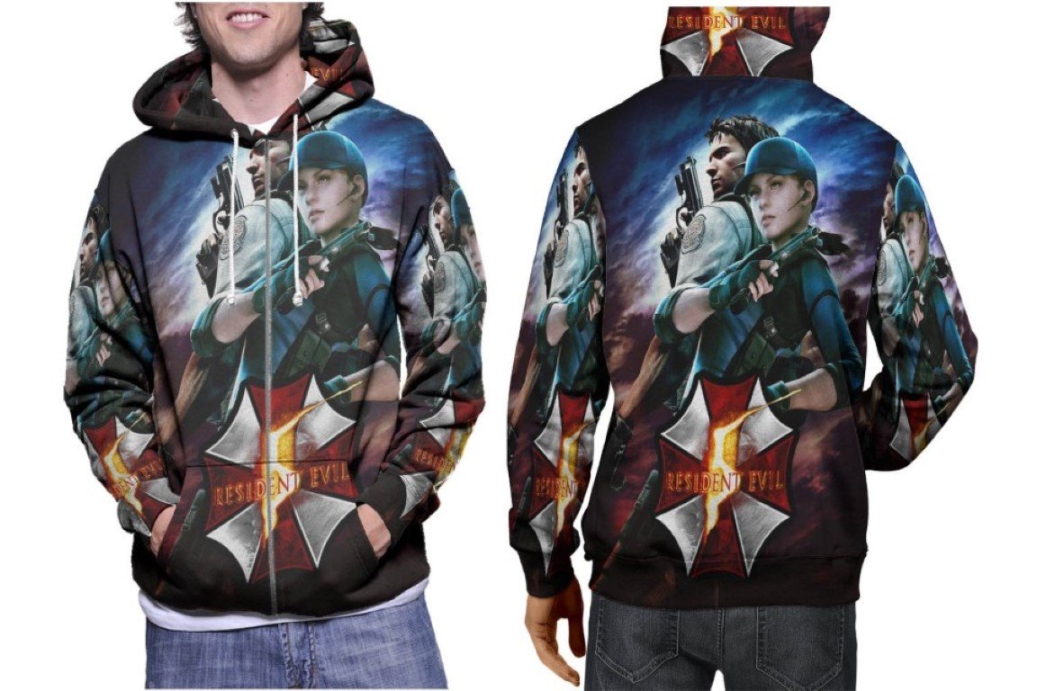 Resident Evil Biohazard Hoodie // Umbrella Corp Pullover