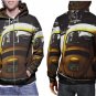 Retro Art Vintage Collection Hoodie // Camera Cube Combi Pullover