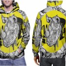 Rhino Heavy Metal Hoodie // Gym Workout Pullover