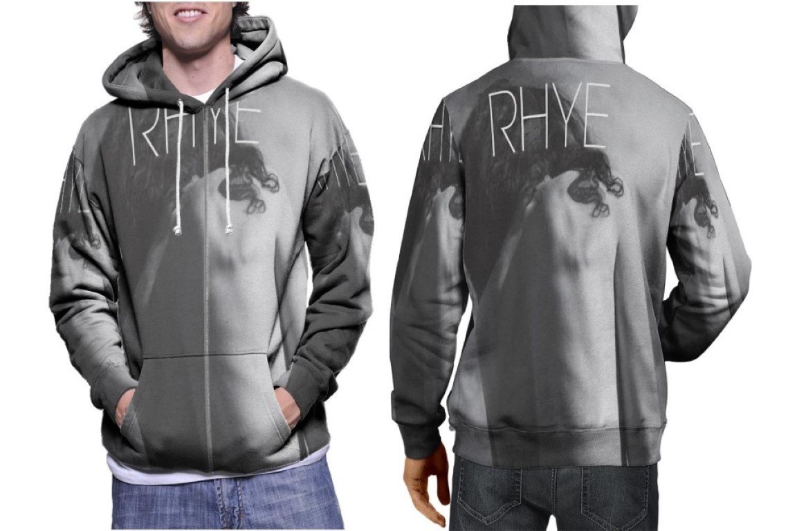 Rhy Art Design Hoodie // Abstract Graphic Pullover