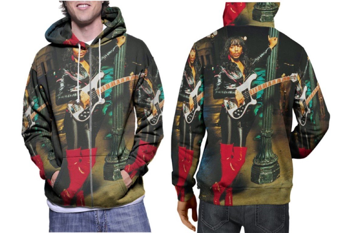 Rick James Super Freak Hoodie // Funk Music Pullover