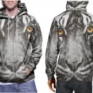 Eyes of Tiger Graphic Hoodie // Animal Art Pullover