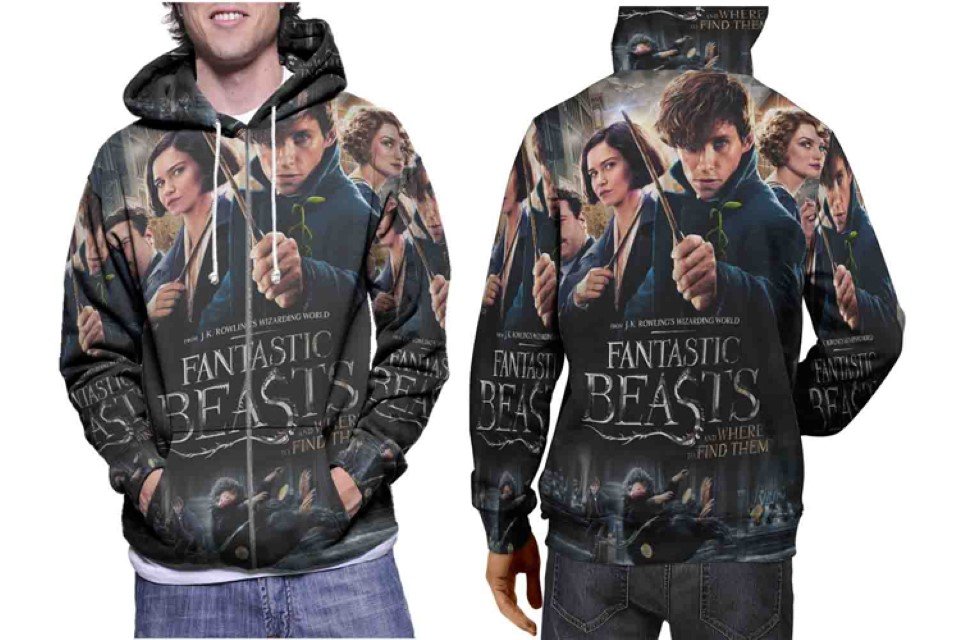 Fantastic Beasts Hoodie // Wizarding World Pullover