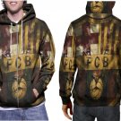 FCB Barcelona Soccer Hoodie // Barca Football Pullover