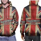 Design Triumph Motorcycles Hoodie // Vintage Biker Pullover