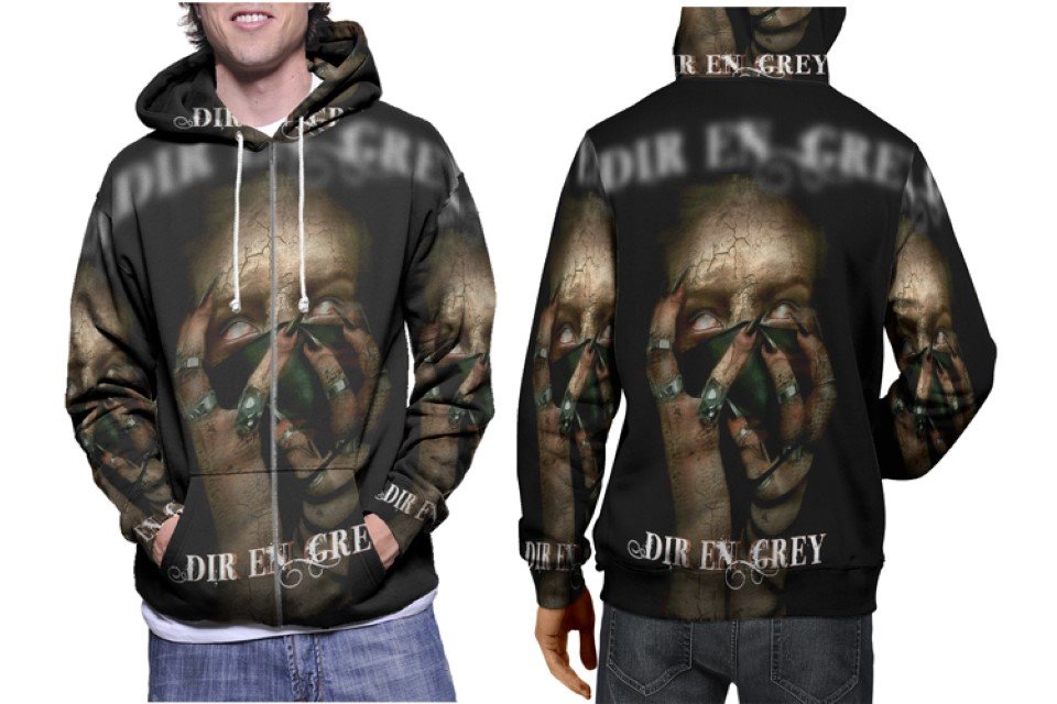 Dir En Grey Band Hoodie // Japanese Metal Pullover