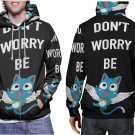 Don t Worry Be Happy Fairy Tail Hoodie // Anime Happy Cat Pullover