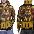 Doom Video Game Hoodie // FPS Shooter Pullover