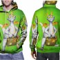 Dragons Anime Fantasy Hoodie // Mythical Creature Pullover