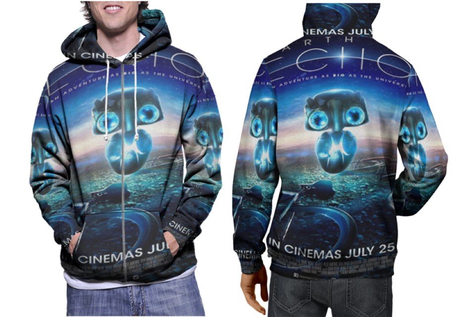 Earth To Echo Alien Hoodie // Sci-Fi Movie Pullover