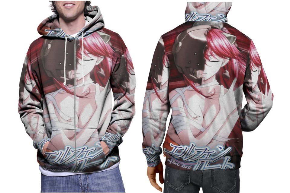 Elfen Lied Anime Manga Hoodie // Lucy Nyu Pullover