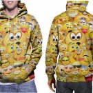 Emoticon Design Hoodie // Emoji Graphic Pullover