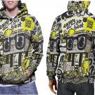 Enjoy De Beat Music Hoodie // Techno Graphic Pullover
