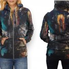 Women Full Print Zip Hoodie – Bleach Anime 2 Style Art Design