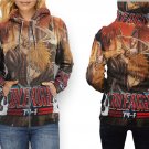 Women Full Print Zip Hoodie – Bleach Anime 6 Style Art Design