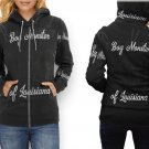 Women Full Print Zip Hoodie – Bog Monster Of Louisiana Style Art Design
