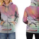 Women Full Print Zip Hoodie – Borla Exhaust Style Art Design