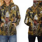 Women Full Print Zip Hoodie – Boston Strong New Style Art Design
