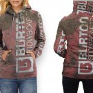 Women Full Print Zip Hoodie – Burton Skate Style Art Design