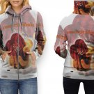 Women Full Print Zip Hoodie – Concrete Blonde Style Art Design