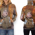 Women Full Print Zip Hoodie – Cute Baby Style Art Design