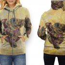 Women Full Print Zip Hoodie – Cute Koala Bear Style Art Design