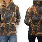 Women Full Print Zip Hoodie – Cypress Hill Style Art Design