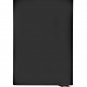 Credit & Store Card Holder Wallet, Slim PU Leather & Aluminium Travel Purse. - Black