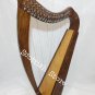 NEW 22 STRING LEVER HARP MADE WITH ROSEWOOD CELTIC IRISH HARP FREE BAG & KEY