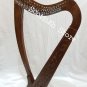 NEW 22 STRING LEVER HARP MADE WITH ROSEWOOD CELTIC IRISH HARP FREE BAG & KEY