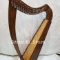 NEW 22 STRING LEVER HARP MADE WITH ROSEWOOD CELTIC IRISH HARP FREE BAG & KEY