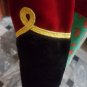 New Women Red & Black Velvet Military Jacket