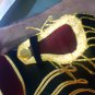New Women Red & Black Velvet Military Jacket