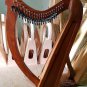 NEW 22 String Celtic Harp With Free Bag & Tuning Key And Extra String Set